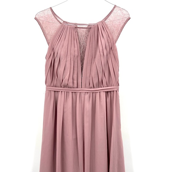 David’s Bridal Chiffon Bridesmaid Dress - Picture 2 of 16